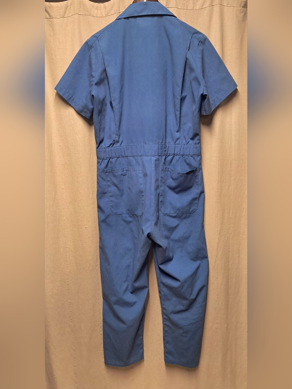 Dickies Blue Men's Work Coverall Pants Size L - Picture 2 of 2